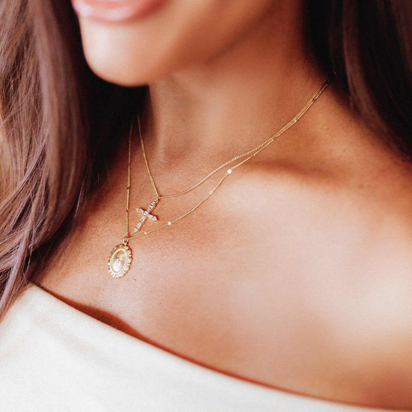 Collar Cruz Amor