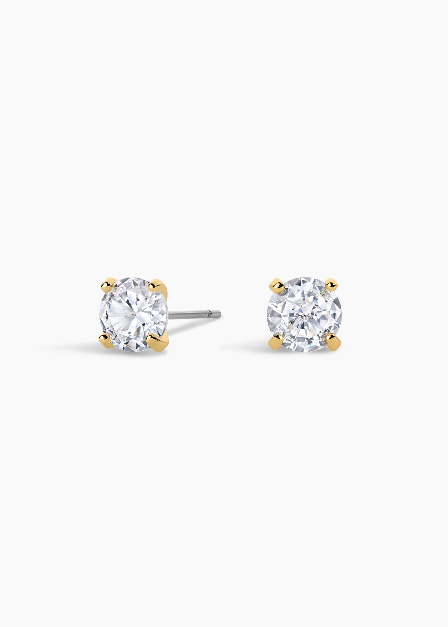 Pendientes de botón de 6 mm