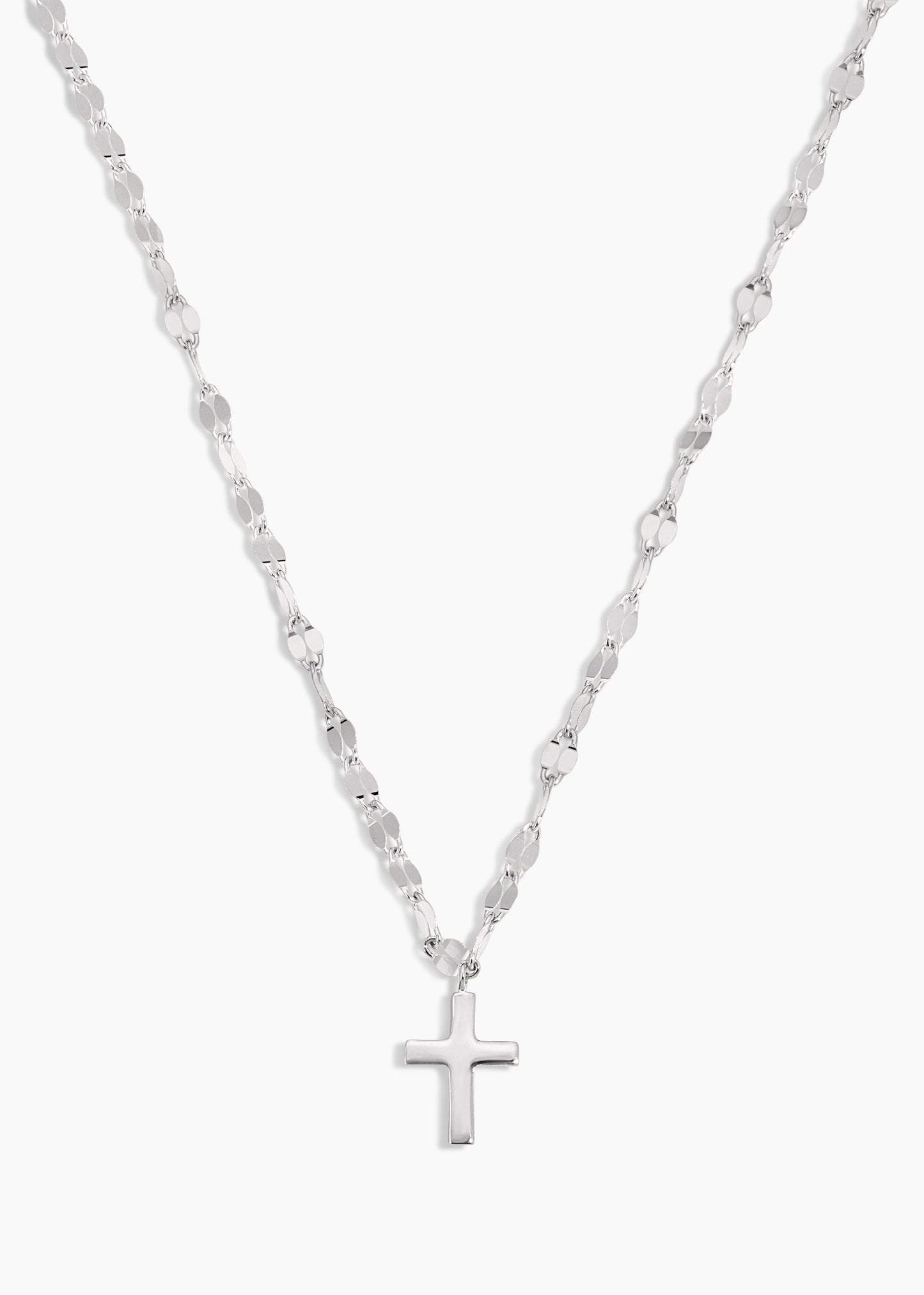Collar Believe - Oro blanco