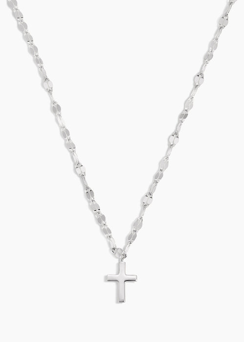 Collar Believe - Oro blanco