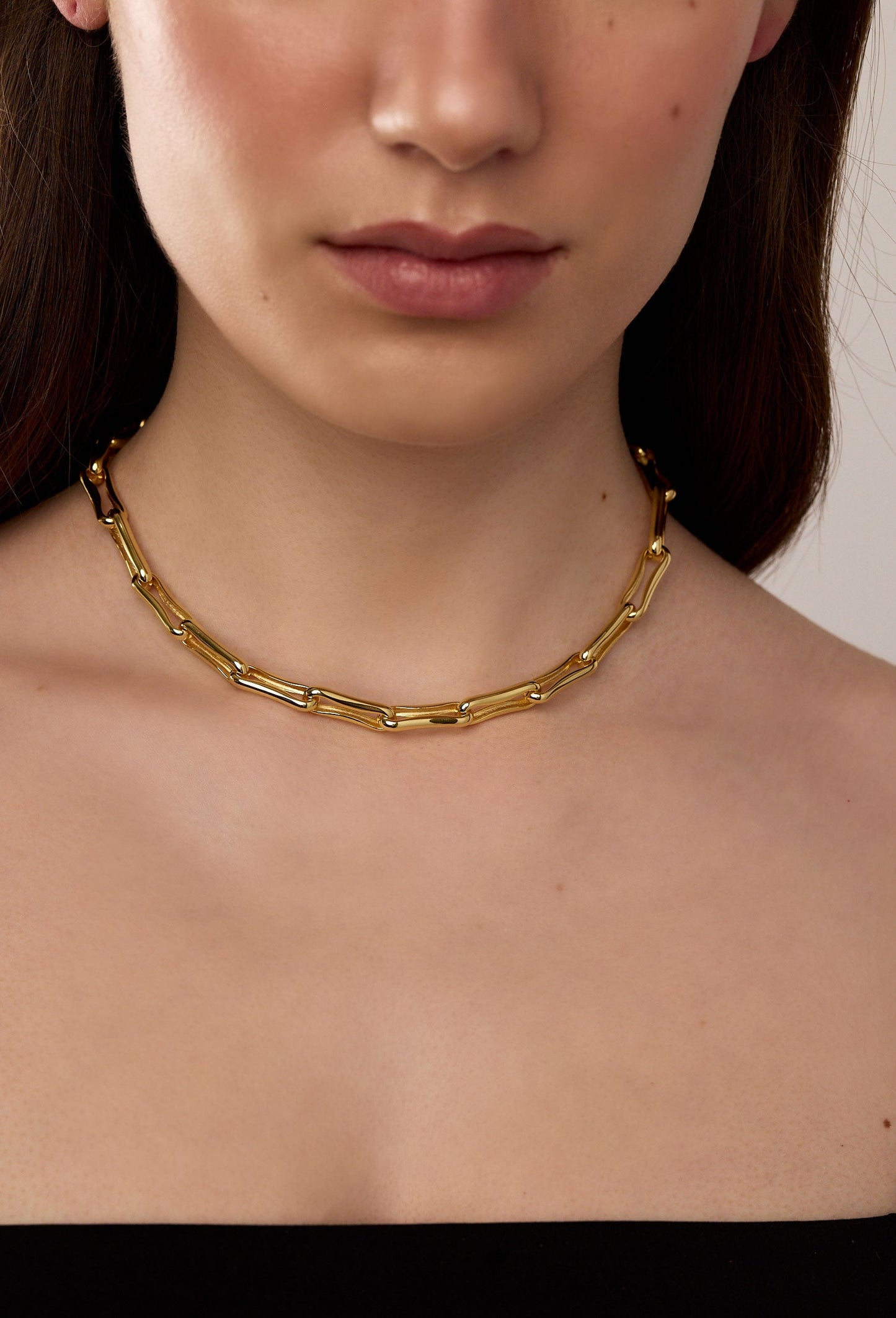 Leaving On A Jet Chain Necklace