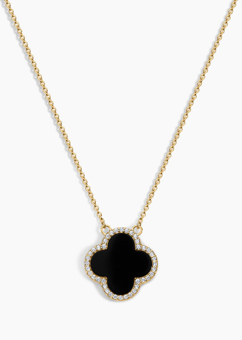 Icon Black Necklace
