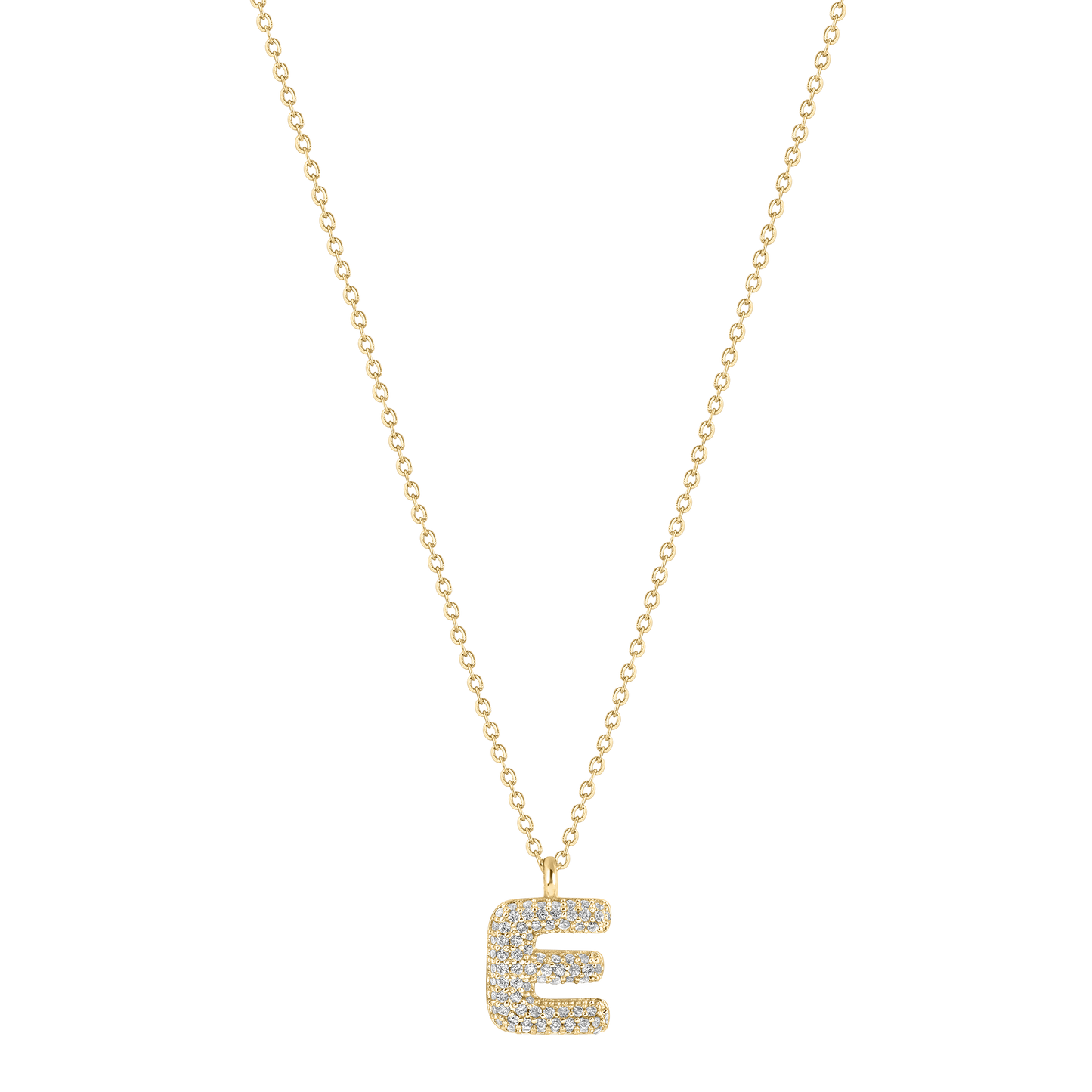 Collar Letra Burbuja