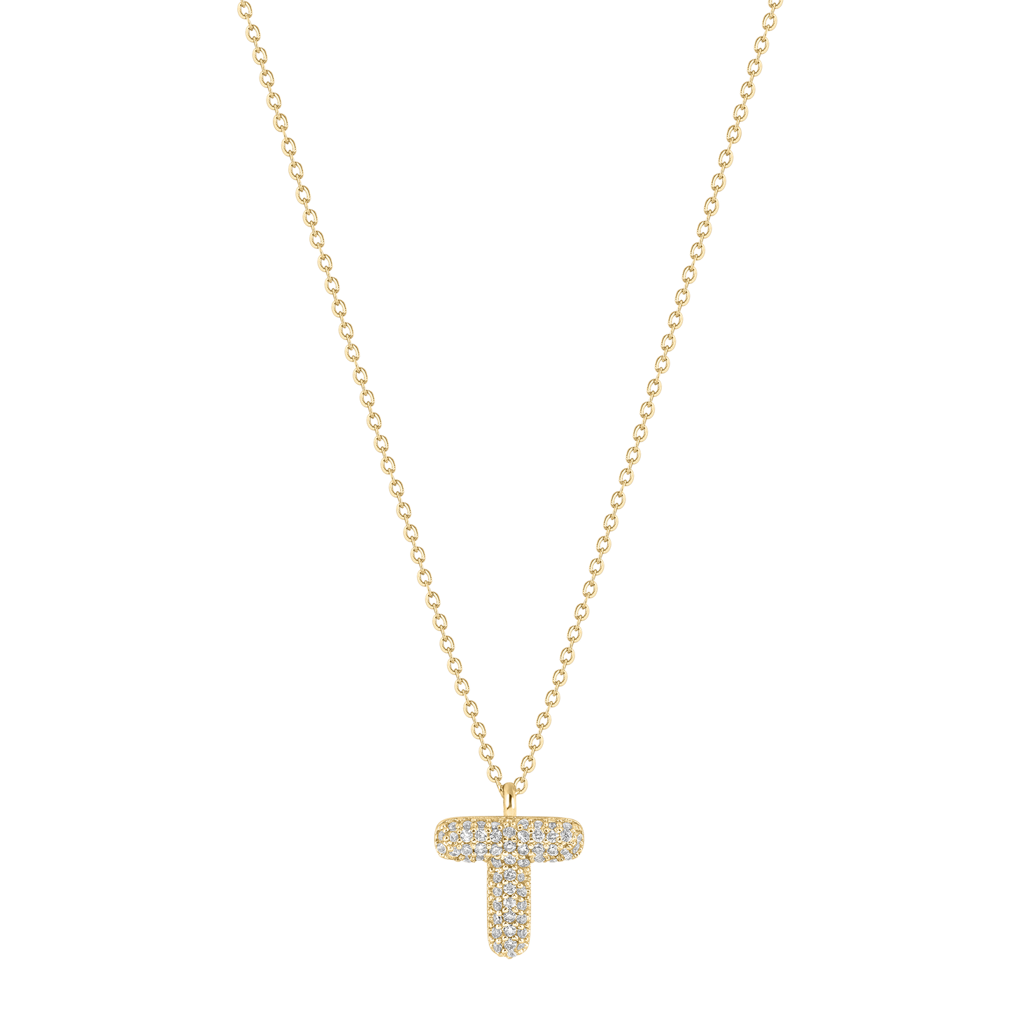 Collar Letra Burbuja