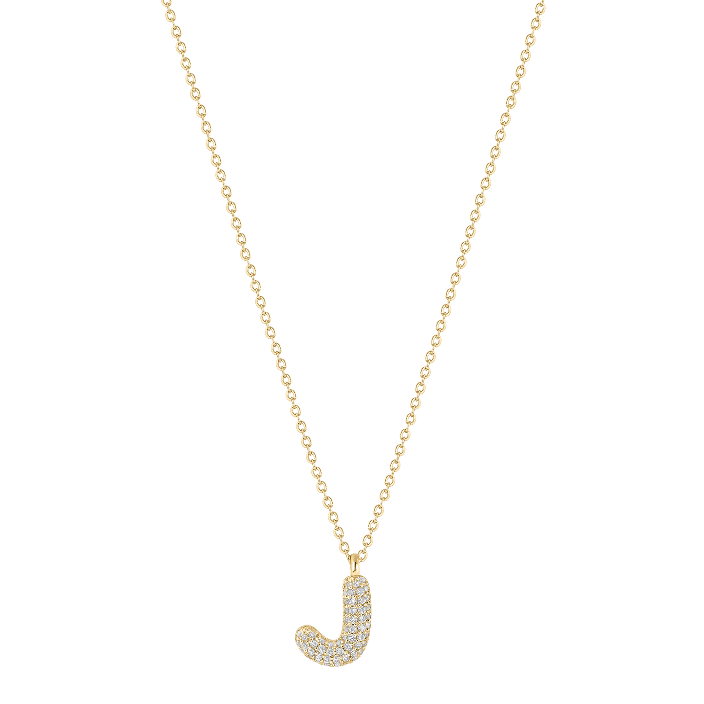 Collar Letra Burbuja