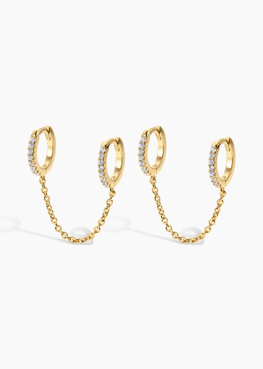 Double Down Earrings