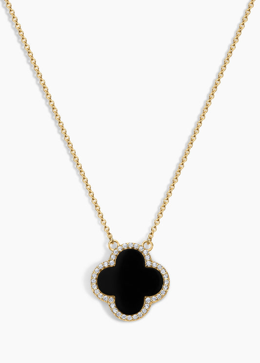 Icon Black Necklace