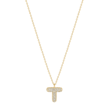 Collar Letra Burbuja