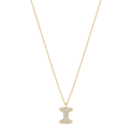 Collar Letra Burbuja
