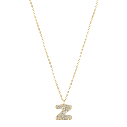 Collar Letra Burbuja